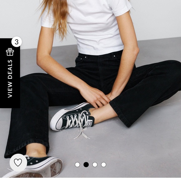 Black jeans (never worn) - Picture 1 of 4